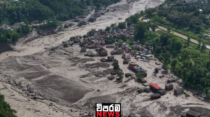 නේපාලයේ ජල ගැලීමෙන් මියගිය ගණන ඉහළට