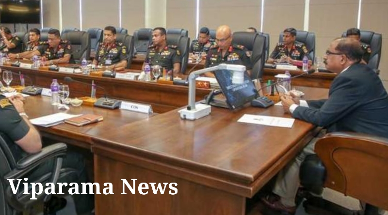 ආරක්ෂක නියෝජ්‍ය ඇමති යුද හමුදා මූලස්ථානයේ සංචාරයක