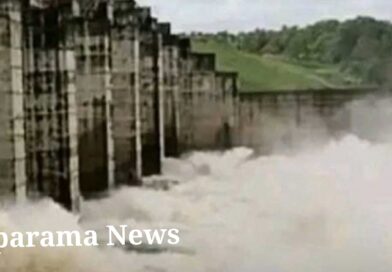 දැදුරු ඔය ජලාශයේ වාන් දොරටු 6 ක් විවෘත කෙරේ දැදුරු ඔය ජලාශයේ වාන් දොරටු 6 ක් විවෘත කෙරේ